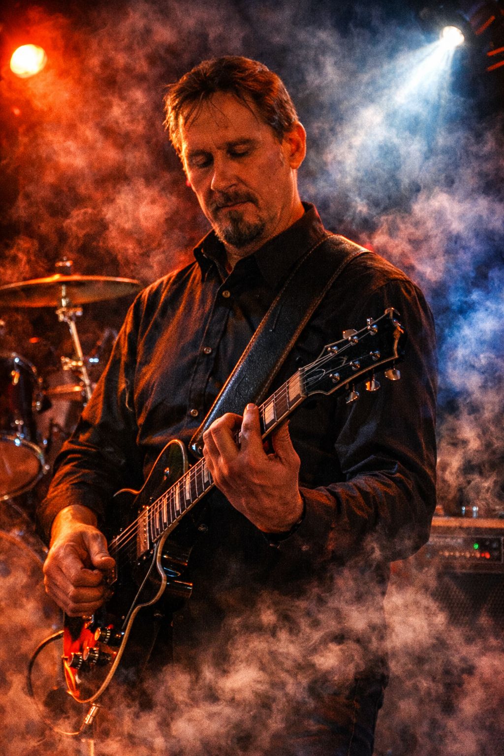 Guitarist of The Trigger playing live